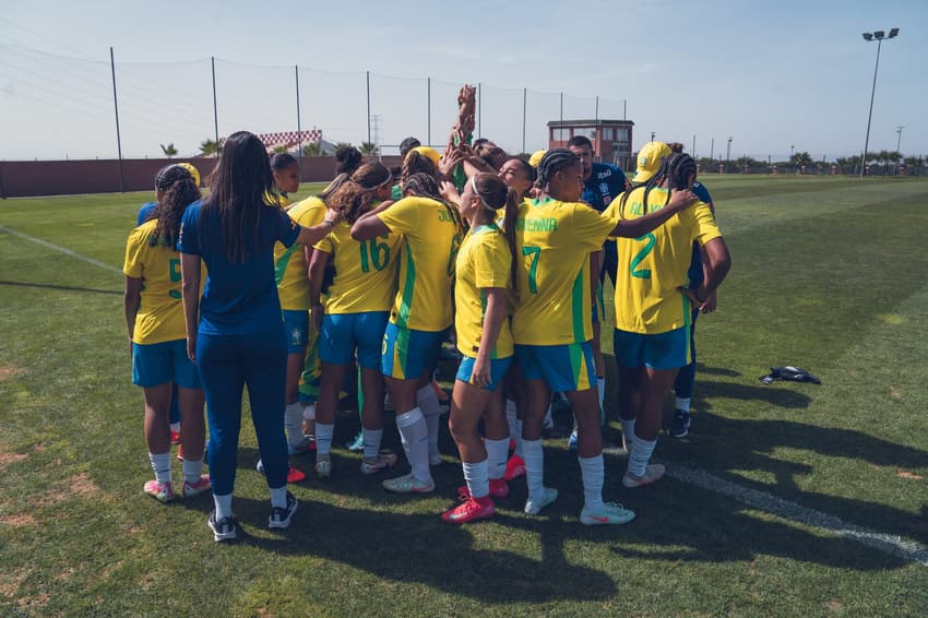 Seleção Brasileira feminina Sub-17 disputa o Mundial. (Foto: Foto: Fabio Souza/CBF)