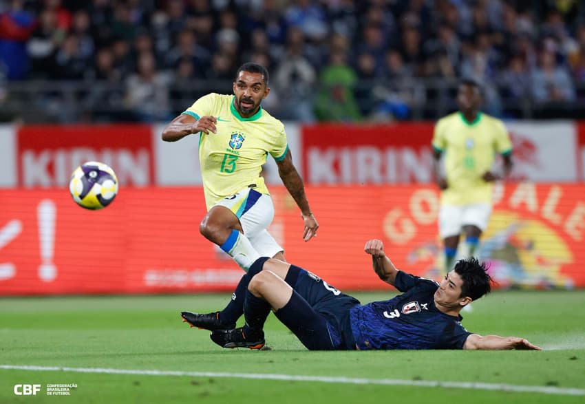 Paulo Henrique abriu o placar para o Brasil (Foto: Rafael Ribeiro/CBF)