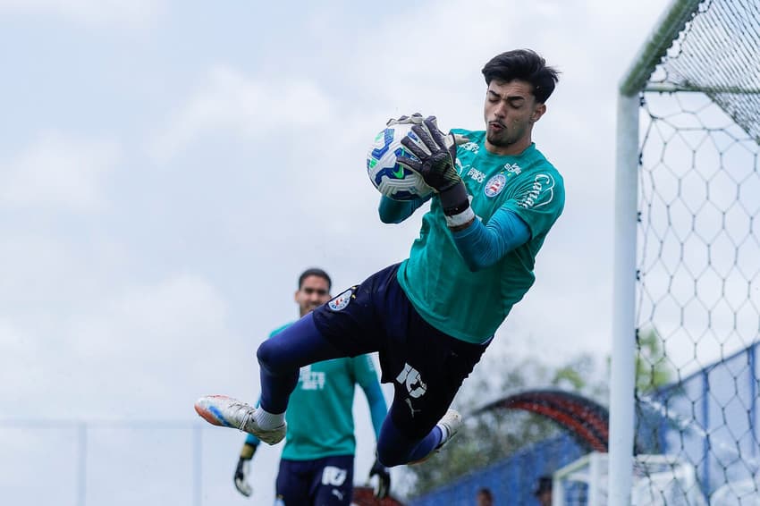 Jampa em treino do Bahia (Foto: Rafael Rodrigues / EC Bahia)