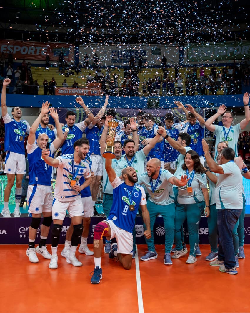 Sada Cruzeiro é heptacampeão da Supercopa Masculina de Vôlei (Foto: Flickr Sada Cruzeiro)