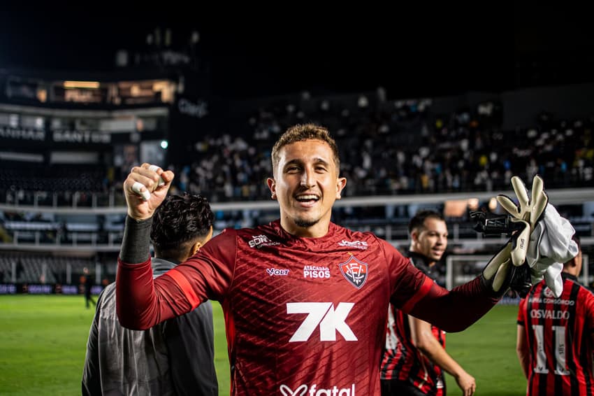 Thiago Couto será o goleiro do Vitória no restante da temporada (Foto: Victor Ferreira / EC Vitória)