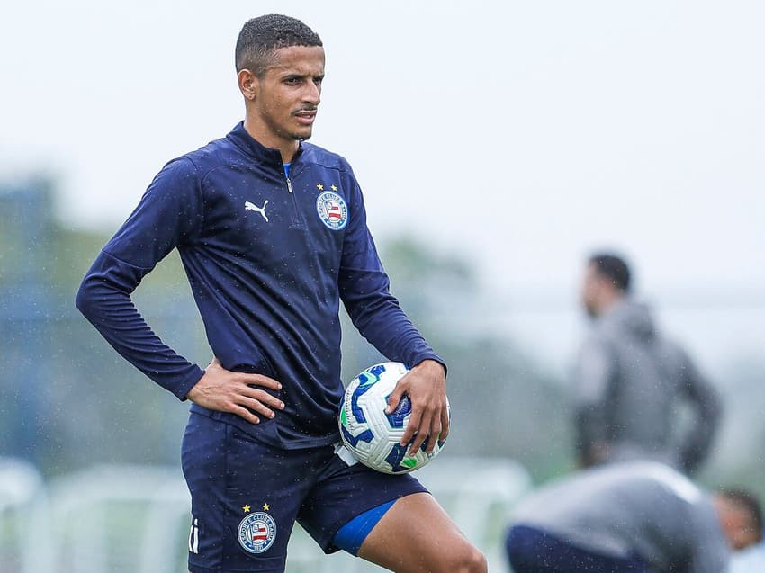 Luciano Juba volta a treinar pelo Bahia (Foto: Rafael Rodrigues / EC Bahia)