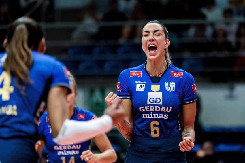 Minas vence Mackenzie em partida da Superliga feminina (Foto: Divulgação / MTC)
