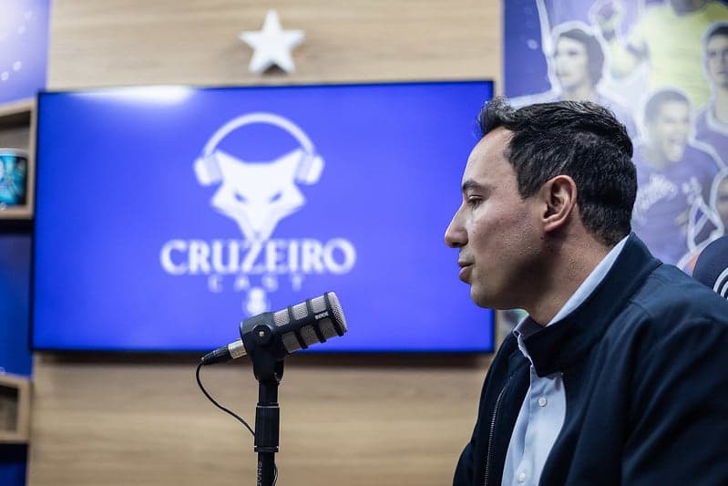 Pedro Junio, vice-presidente de futebol do Cruzeiro (Foto: Gustavo Aleixo/Cruzeiro)