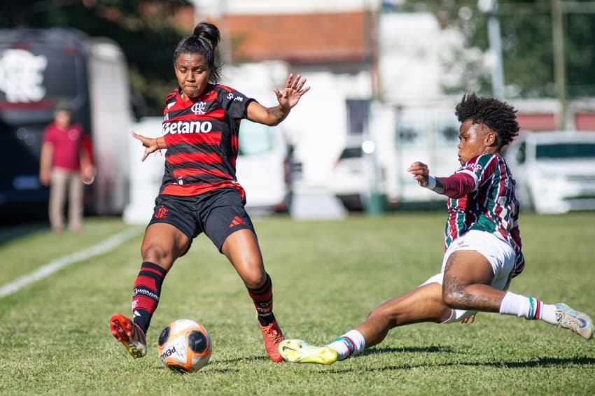 Flamengo e Fluminense duelam pelo Carioca Feminino 2025. (Foto: Mariana Sá/Flamengo)