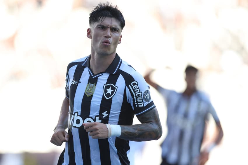 Joaquin Correa fez seus primeiros gols pelo Botafogo (Foto: Vítor Silva/Botafogo)