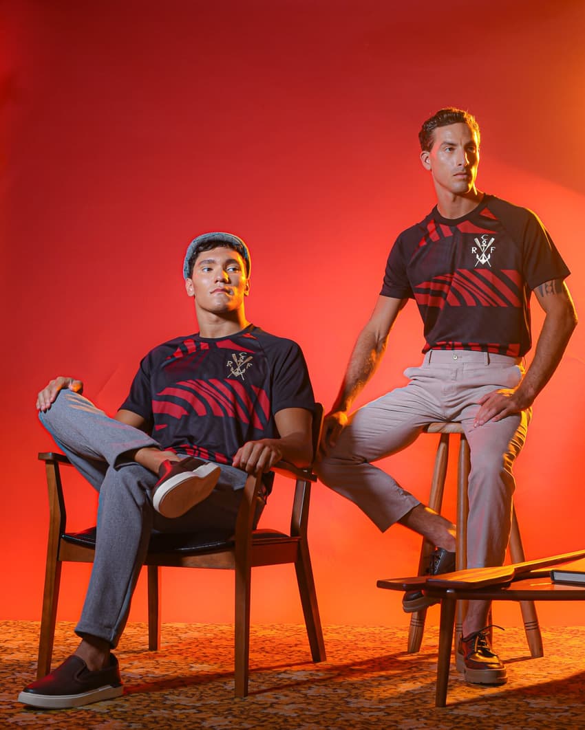 Camisa homenageia a primeira embarcação rubro-negra (Foto: PaulaReis/Flamengo)