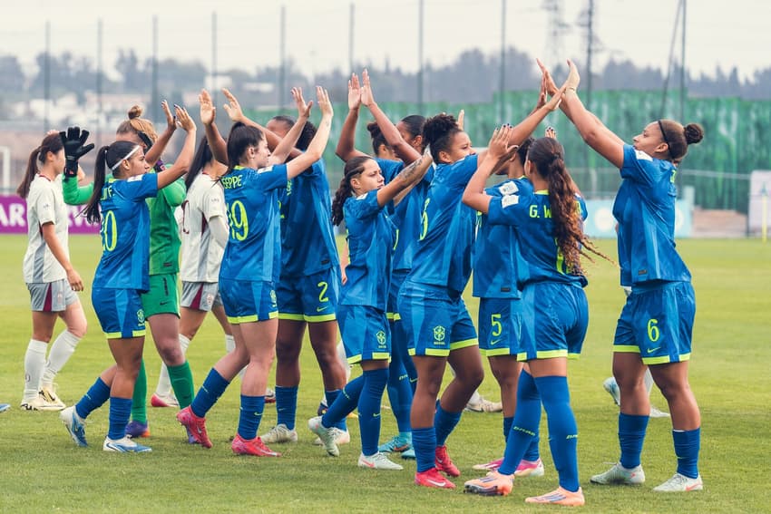 Seleção Brasileira está classificada às quartas do Mundial Feminino sub-17. (Foto: Fabio Souza / CBF)
