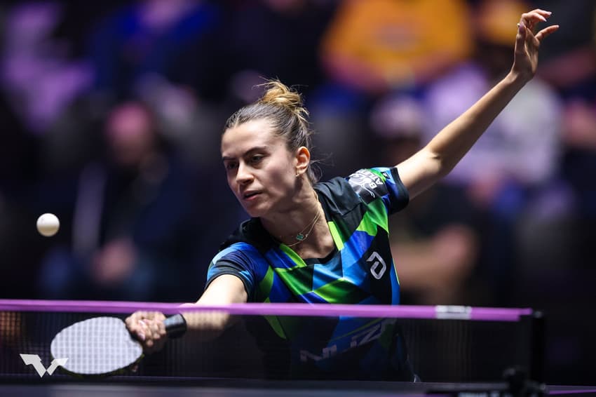 Bruna Takashi vence Eunhye Lee na primeira rodada do WTT Champions de Montpellier (Foto: Divulgação / WTT)