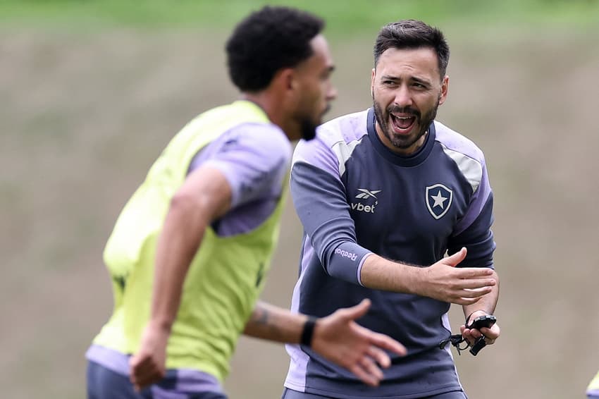 Davide Ancelotti, ex-técnico do Botafogo (Foto: Vítor Silva/Botafogo)