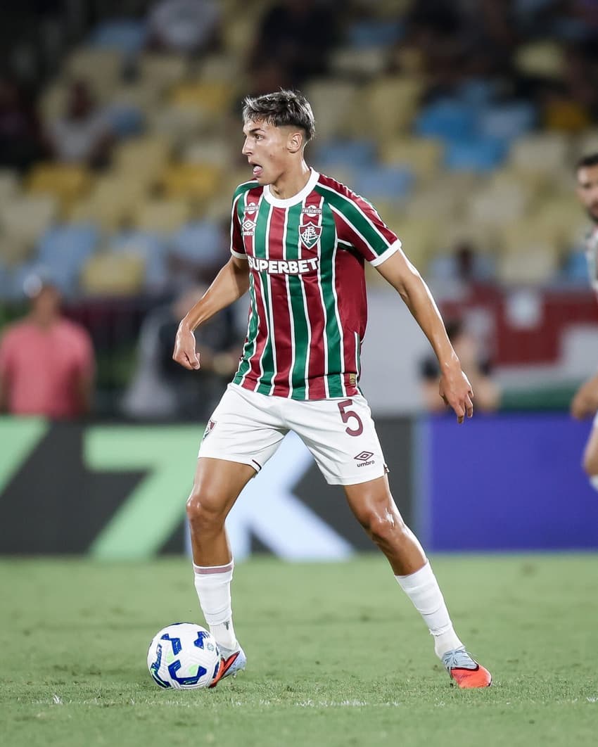 Bernal em ação em Fluminense x Ceará (FOTO: MARCELO GONÇALVES / FLUMINENSE F.C)
