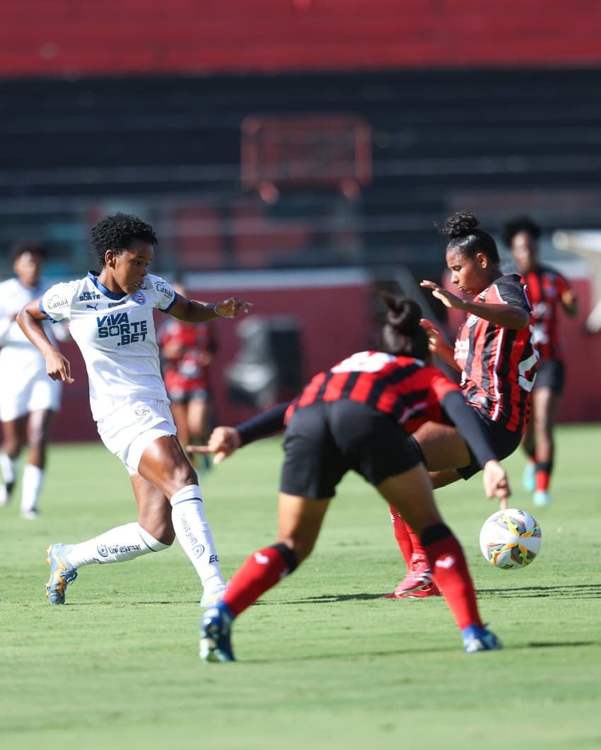 Vitória x Bahia disputam final do Baianão Feminino (Foto: Catarina Brandão / EC Bahia)