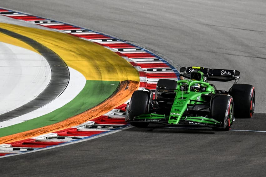 Gabriel Bortoleto no GP de Singapura de F1 (Foto: ROSLAN RAHMAN / AFP)