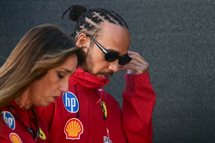 Lewis Hamilton no GP dos Estados Unidos (Foto: Jim WATSON / AFP)