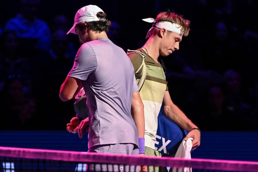 João Fonseca venceu o canadense Denis Shapovalov nas quartas de final do ATP 500 da Basileia (Fabrice Coffrini/AFP)