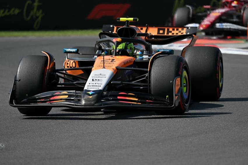 Lando Norris vence GP do México (Foto: Yuri Cortez/ AFP)