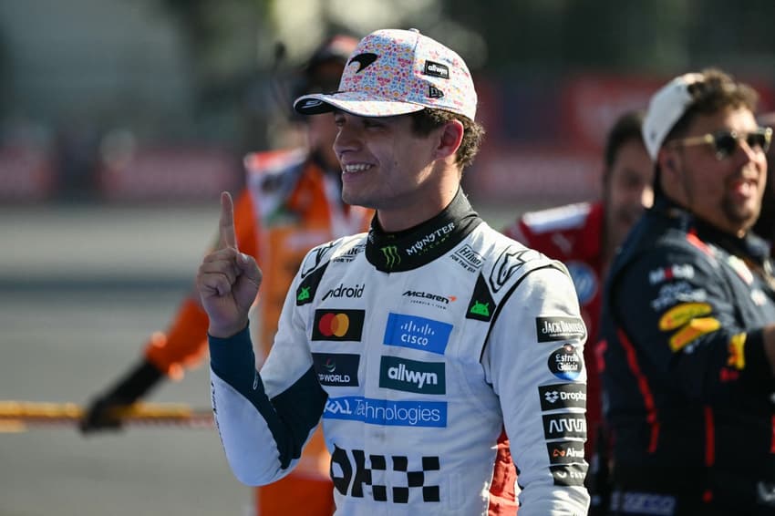 Lando Norris é o atual líder da Fórmula 1 (Foto: Yuri Cortez/ AFP)