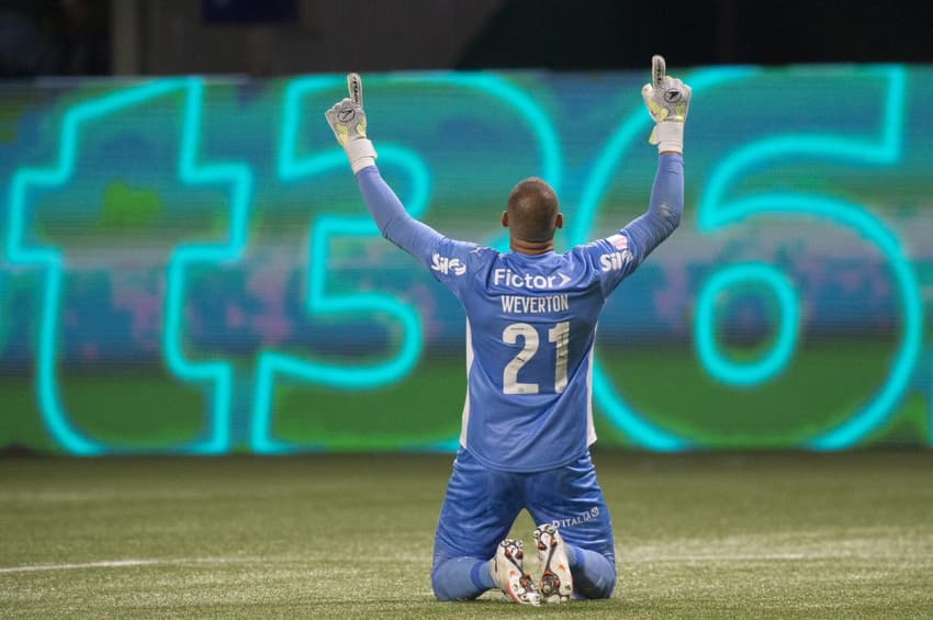 Weverton, goleiro do Palmeiras