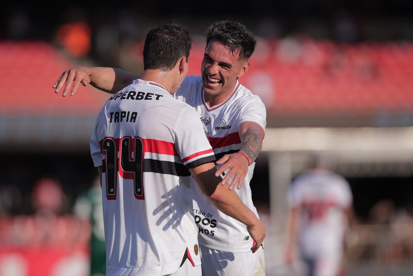 Tapia amplia no Morumbi! São Paulo 2 x 0 Palmeiras (Foto: Ettore Chiereguini/AGIF)