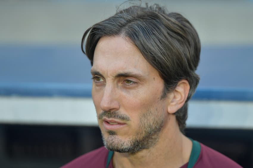 Luís Zubeldía antes da partida entre Fluminense x Internacional (Foto: Thiago Ribeiro/AGIF)
