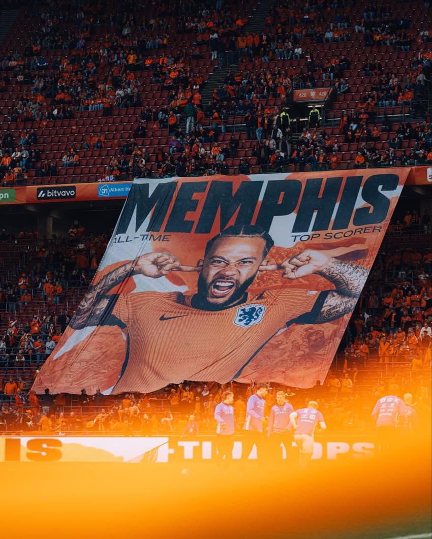 AO VIVO Com Memphis titular, Holanda enfrenta a Finlândia pelas eliminatórias europeias