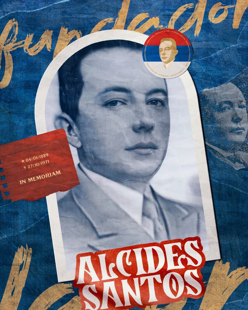 Alcides Santos, fundador do Fortaleza (Foto: divulgação/Fortaleza EC)