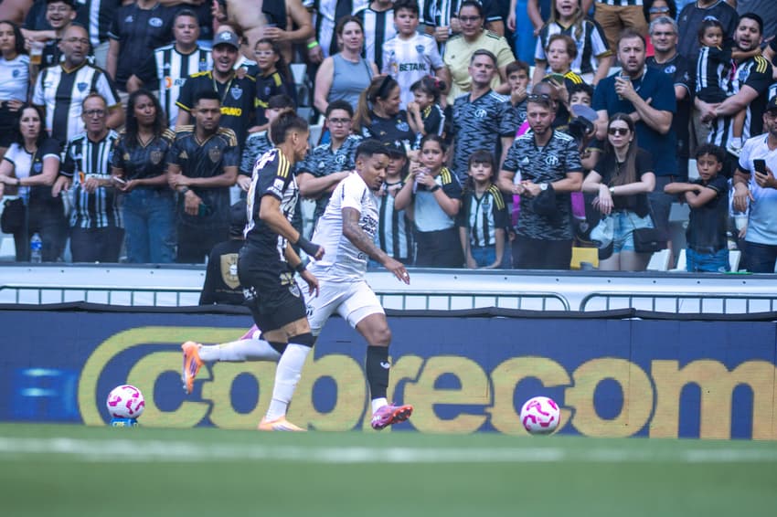 Partida entre Atlético-MG e Ceará, pelo Brasileirão (Foto: Felipe Santos/Ceará SC)