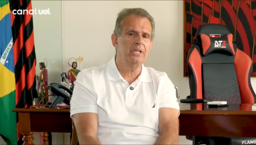Bap, presidente do Flamengo, em entrevista ao Uol