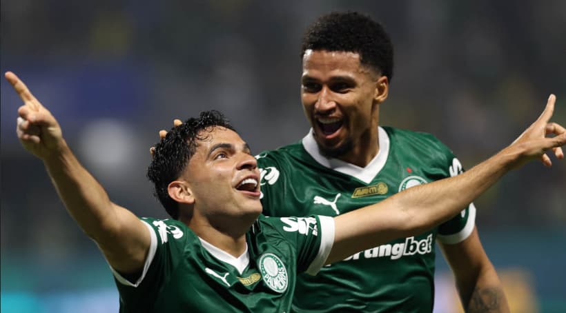 Bruno Rodrigues, atacante do Palmeiras