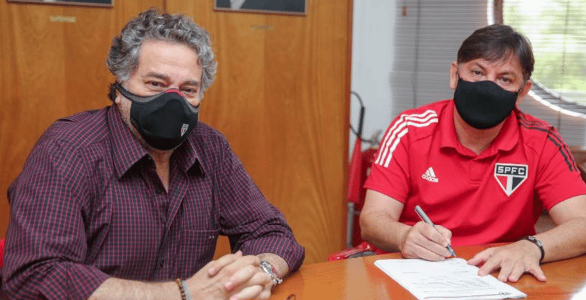 Biasotto assumiu o cargo de diretor executivo das categorias de base em 2021 (Foto: Igor Amorim / São Paulo FC)