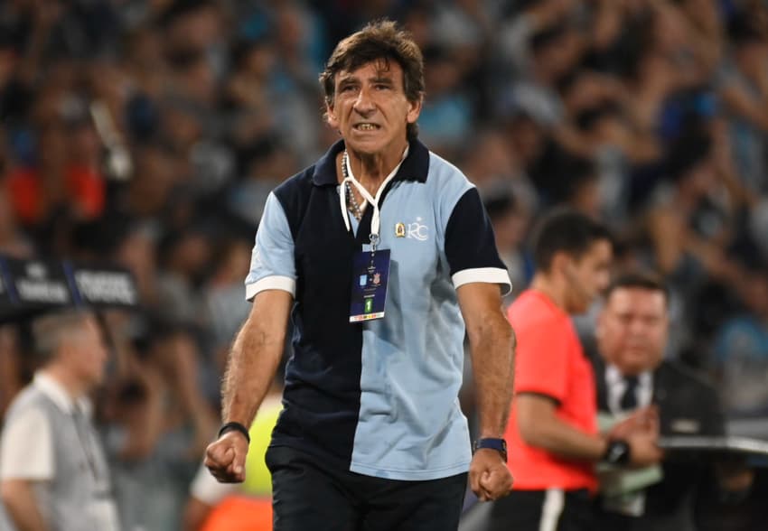 Gustavo Costas. técnico do Racing, que irá enfrentar o Flamengo (Foto: Divulgação)