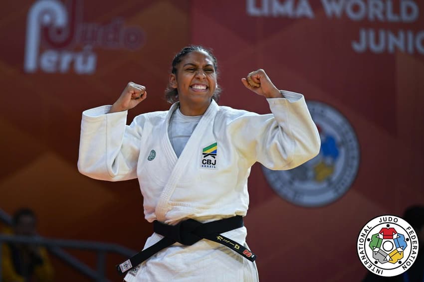 Dandara Camillo leva bronze no Mundial Júnior de Judô (Foto: IJF)