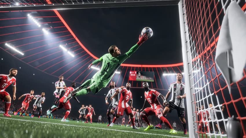 Os goleiros estão melhores no EA Sports FC 26 (Foto: divulgação/Electronic Arts)