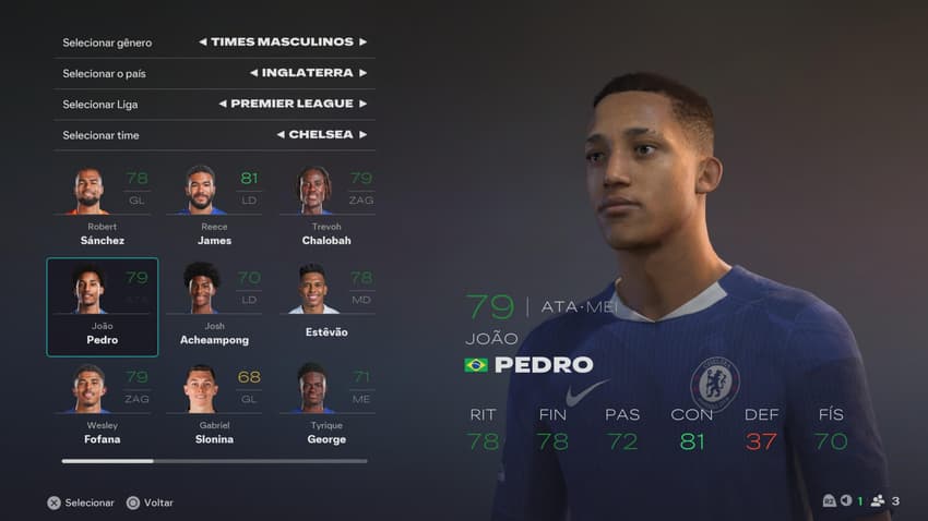 O EA Sports FC 26 traz tem um Modo Carreira de jogador (Foto: reprodução/Electronic Arts)