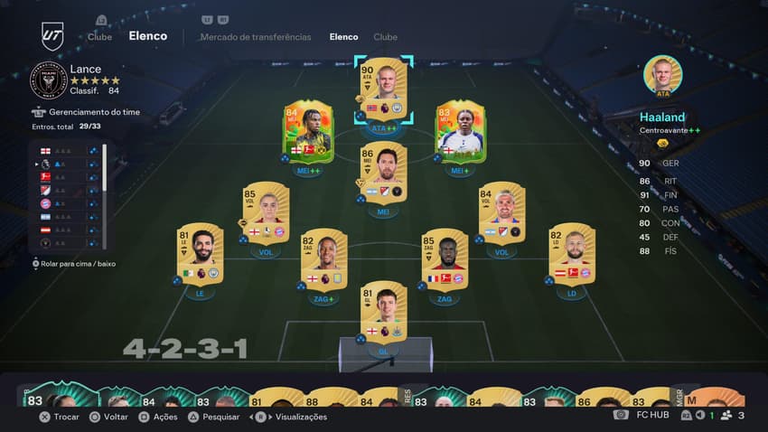 O Ultimate Team é um popular modo do EA Sports FC 26 (Foto: reprodução/Electronic Arts)