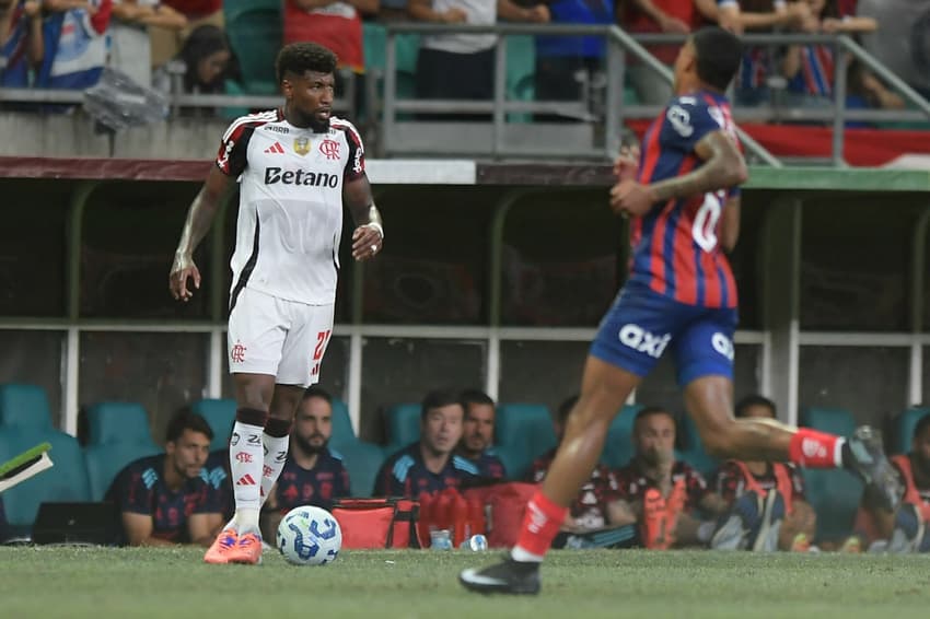 Emerson Royal Bahia x Flamengo