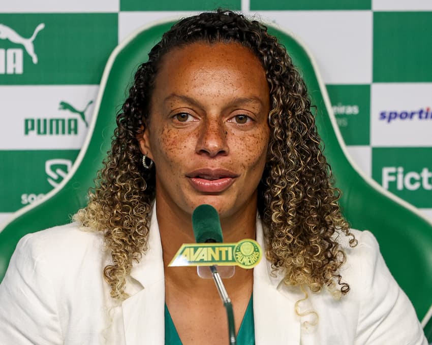 Rosana Augusto assinou com o Palmeiras por duas temporadas. (Foto: Fabio Menotti/Palmeiras)