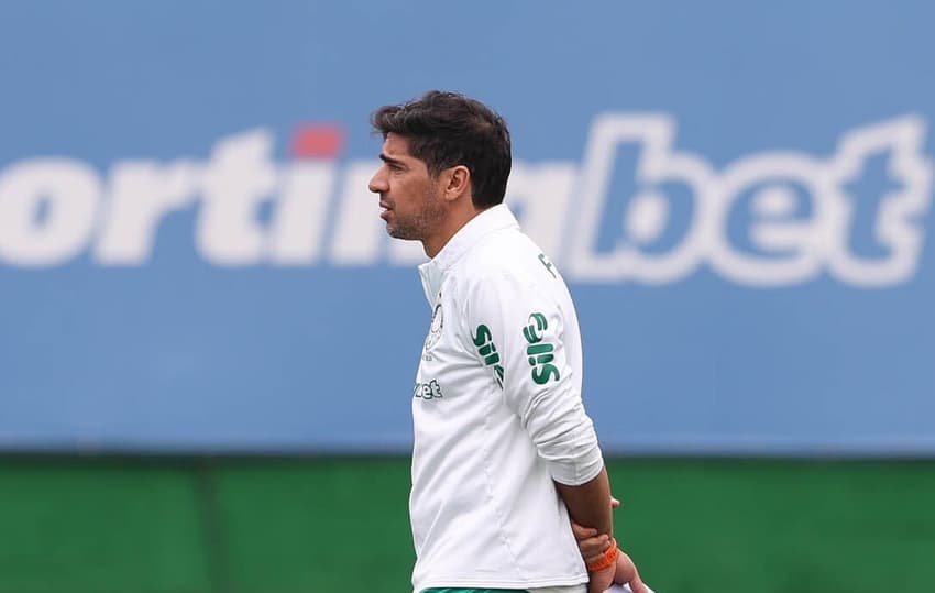 A equipe de Abel Ferreira finalizou a preparação para o clássico com o São Paulo (Foto: Cesar Greco/Palmeiras)