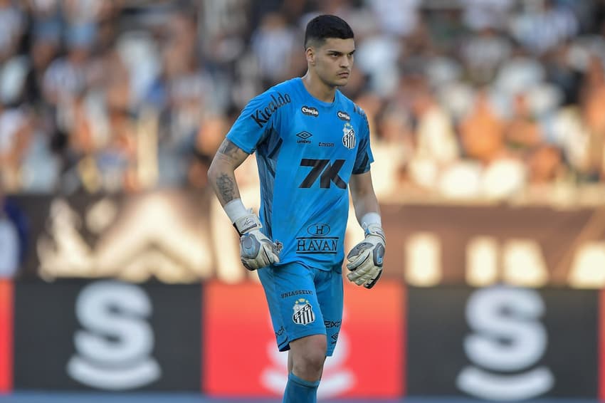 Gabriel Brazão Botafogo x Santos