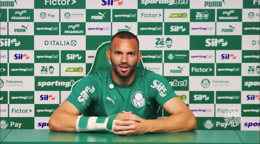 Weverton, goleiro do Palmeiras