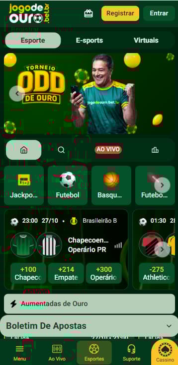 Casa de apostas Jogo de Ouro com apostas aumentadas e torneios de odds múltiplas valendo apostas grátis