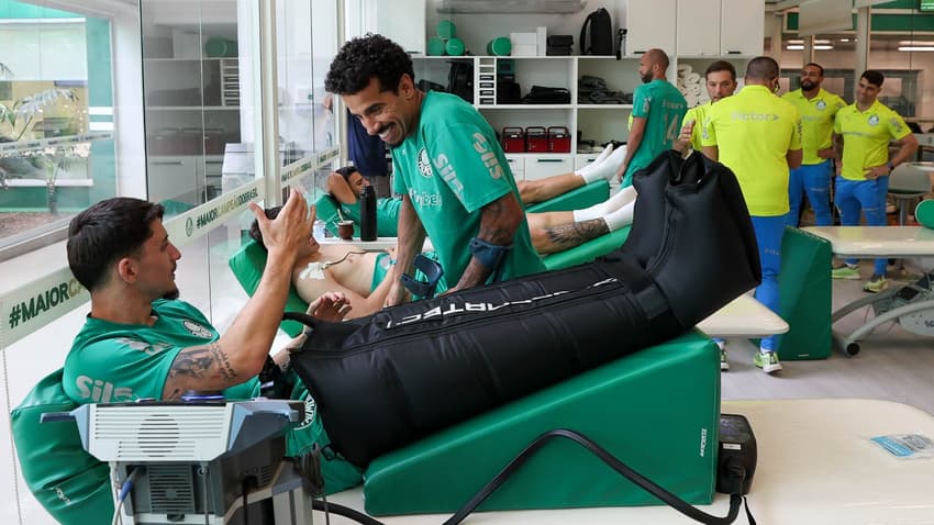 Lucas Evangelista, volante do Palmeiras