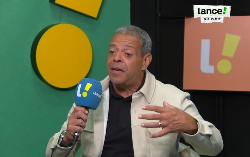 Marcelo Rodrigues é convidado do Lance! para a transmissão de Atlético Piauiense e Chapecoense, pela Liga de Futsal brasileira (Foto: Reprodução)