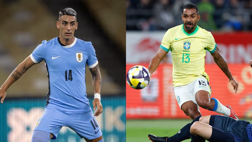 Puma Rodriguez e Paulo Henrique em campo