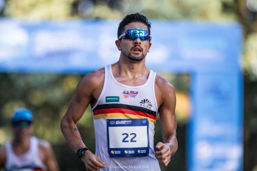 Matheus Corrêa da Marcha Atlética (Foto: Divulgação/Confederação Brasileira de Atletismo)