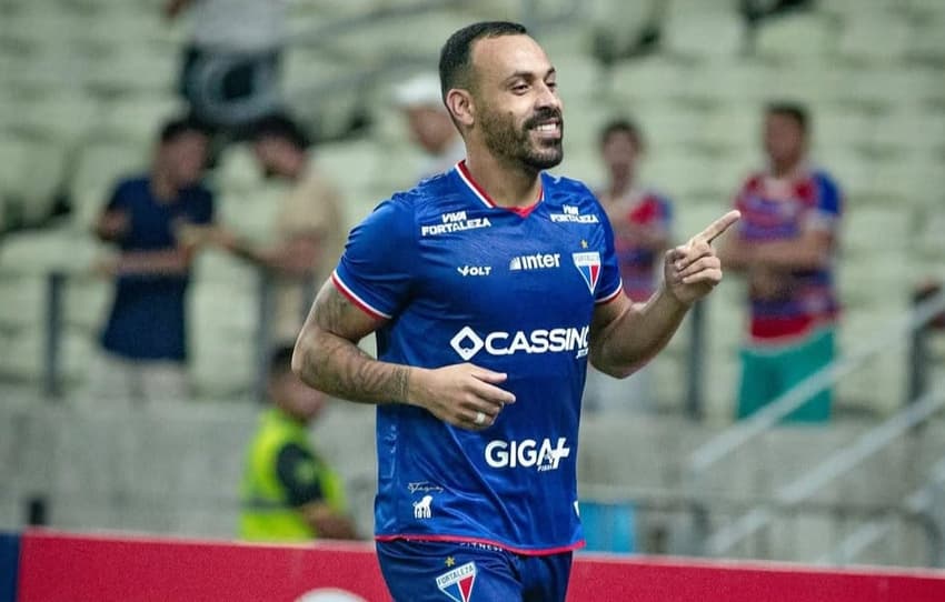 Moisés, atacante do Fortaleza (Foto: João Moura/Fortaleza EC)