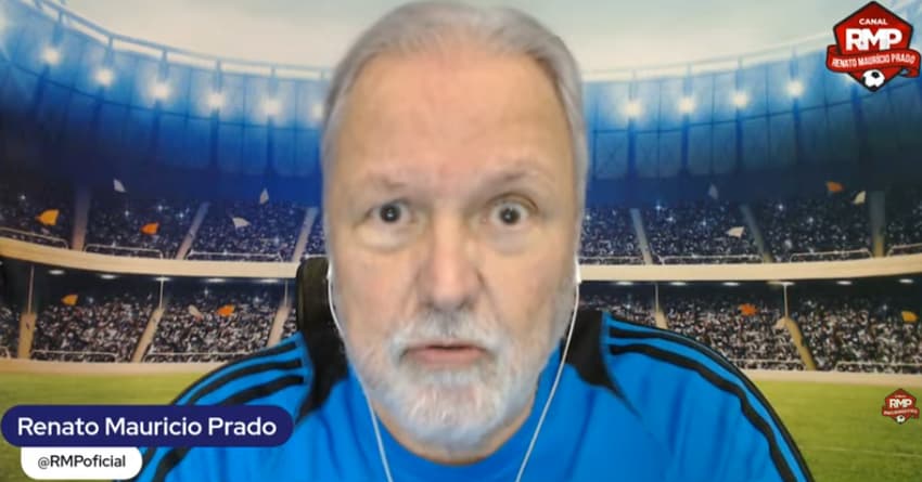Renato Maurício Prado elogiou atuação de jogador do Flamengo (Foto: Reprodução)
