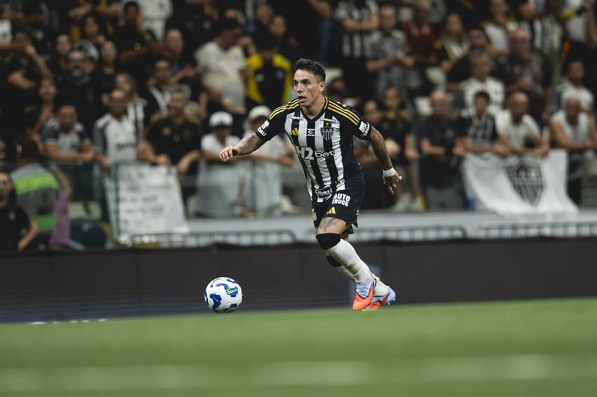 Saravia na partida Atlético x Sport (Foto: Pedro Souza / Atlético)