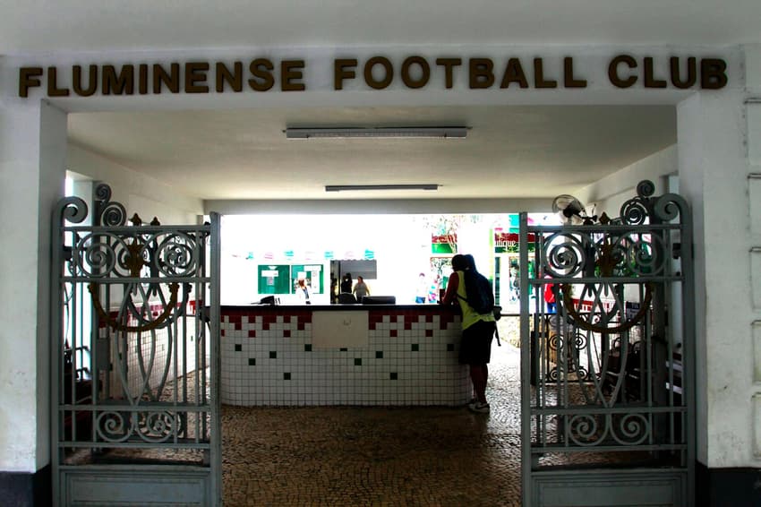 Sede social do Fluminense em Laranjeiras, Zona Sul do Rio de Janeiro (Foto: Nelson Perez / FFC)