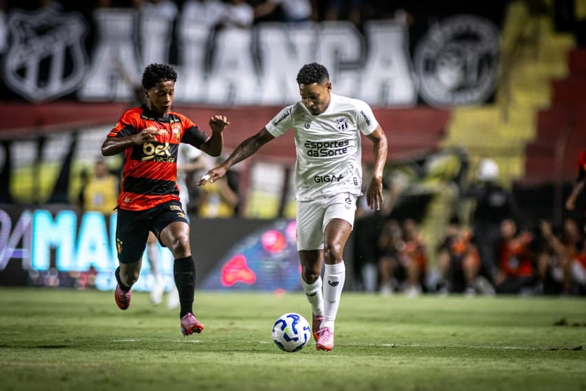 Partida entre Sport e Ceará, pelo Brasileirão (Foto: Gabriel Silva/Ceará SC)